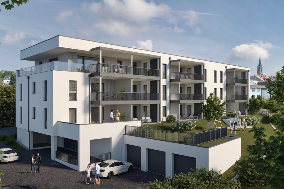 Eigentumswohnung mit Balkon (Pregarten), Wohnung-kauf, 289.000,€, 4230 Freistadt