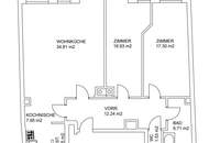 Ruhige 3-Zimmer-Wohnung mit perfektem Grundriss in ausgezeichneter Lage