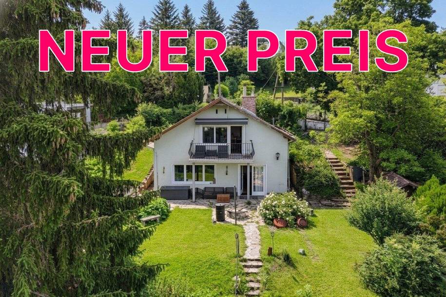 Entzückendes Einfamilienhaus mit großem Südwest-Grundstück und Teilungsmöglichkeit, Haus-kauf, 590.000,€, 3003 Sankt Pölten(Land)