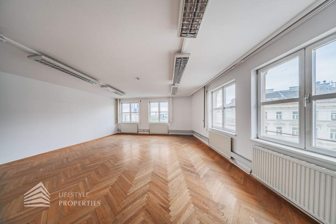 Erstbezug! Geräumiges 4-Zimmer Büro in Toplage