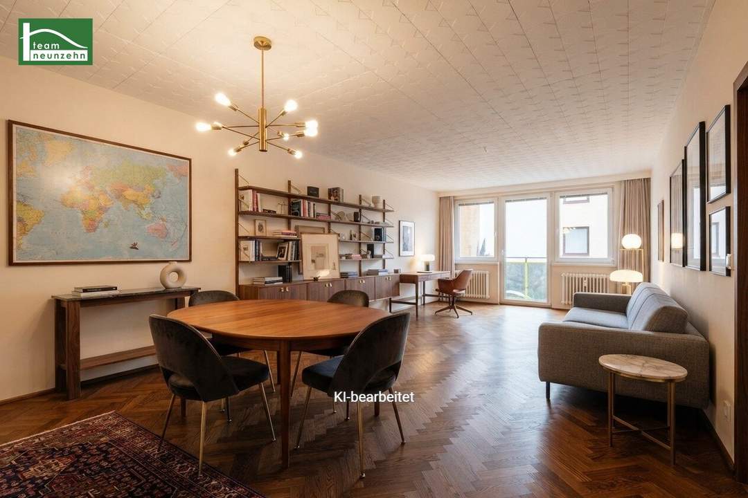 Individuelle Wohnträume verwirklichen – großzügige Wohnung mit viel Gestaltungspotenzial am Kinzerplatz