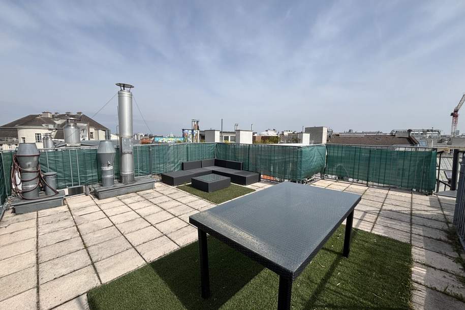 Gut geschnittene Dachgeschoßwohnung in beliebter Wiener Lage, Wohnung-kauf, 999.999,€, 1060 Wien 6., Mariahilf