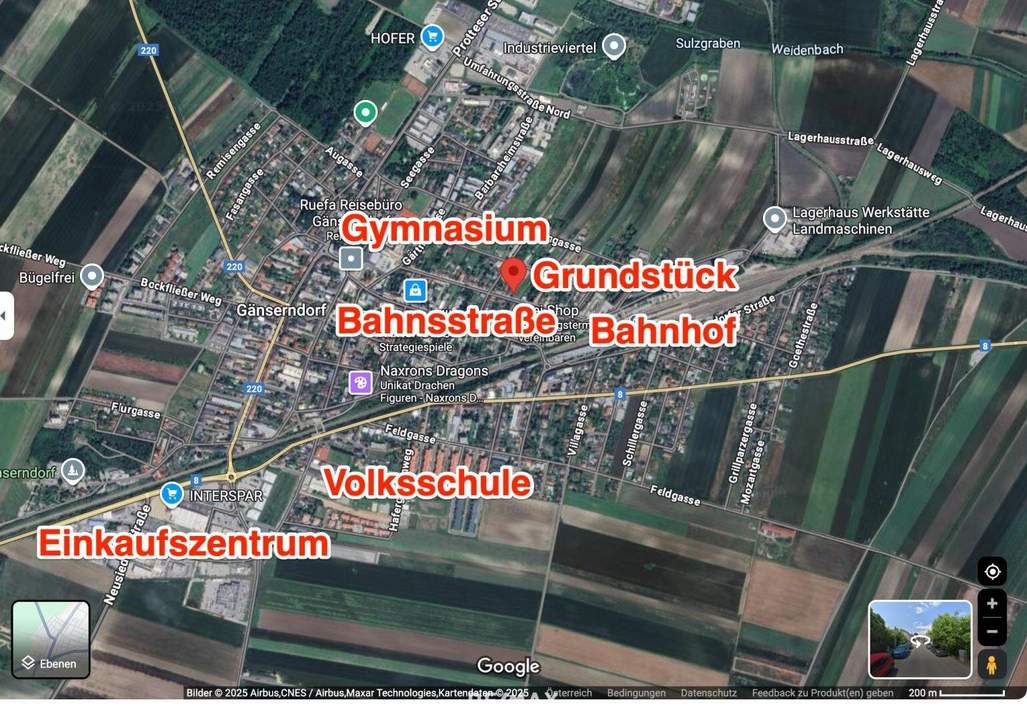 TOP PREIS - TOP RUHELAGE - MITTEN IM HERZEN VON GÄNSERNDORF