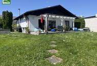 RUHIGES WOHNEN AM WASSER - Bungalow mit Blick ins Grüne mit direktem Badezugang! Erholung pur! Möbliert. - WOHNTRAUM