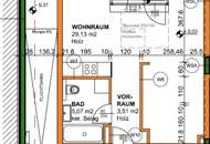 Ihr Erstbezug im Grünen: Moderne 1-Zimmer-Wohnung mit Garten in 1230 Wien!