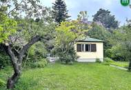Grünes Refugium in Hietzing – 627 m² Gartengrund mit charmantem Wochenendhaus