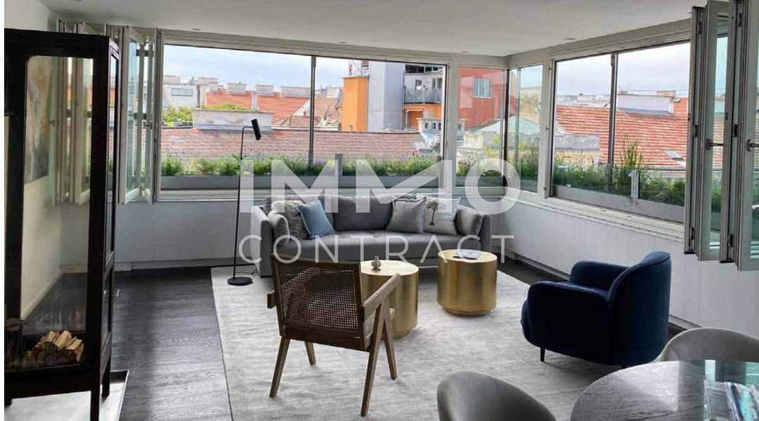 LUXUS DESIGNER LOFT möbliert in 1050 Wien zu MIETEN ! FURNISHED DESIGNER LOFT TO RENT !