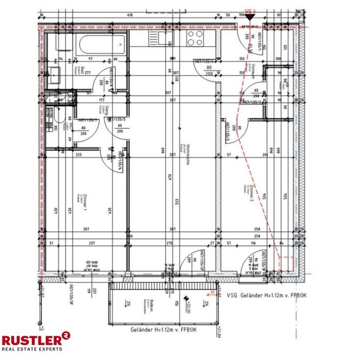 Attraktive 3-Zimmerwohnung mit BALKON!