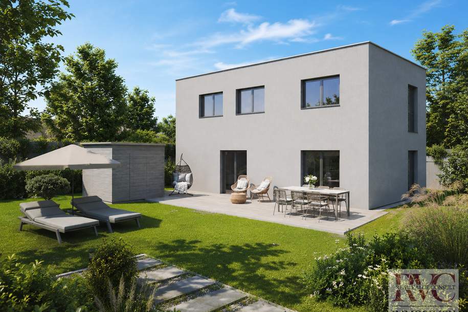 Zeitlose Architektur in exklusiver Ruhelage von Leopoldskron – modernes Wohnen mit grszg. Garten, Haus-kauf, 1.498.000,€, 5020 Salzburg(Stadt)