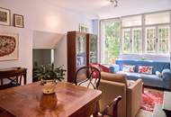 Gartenwohnung auf zwei Etagen - Wohnen &amp; Arbeiten im Cottageviertel