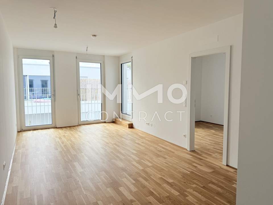 EDI N° 7 - Provisionsfrei -Lichtdurchflutete Zweizimmer Wohnung mit Terrasse zum Wohlfühlen