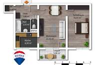 Zuhause ankommen – Gemütliche 2-Zimmer-Wohnung mit Loggia und separater Küche