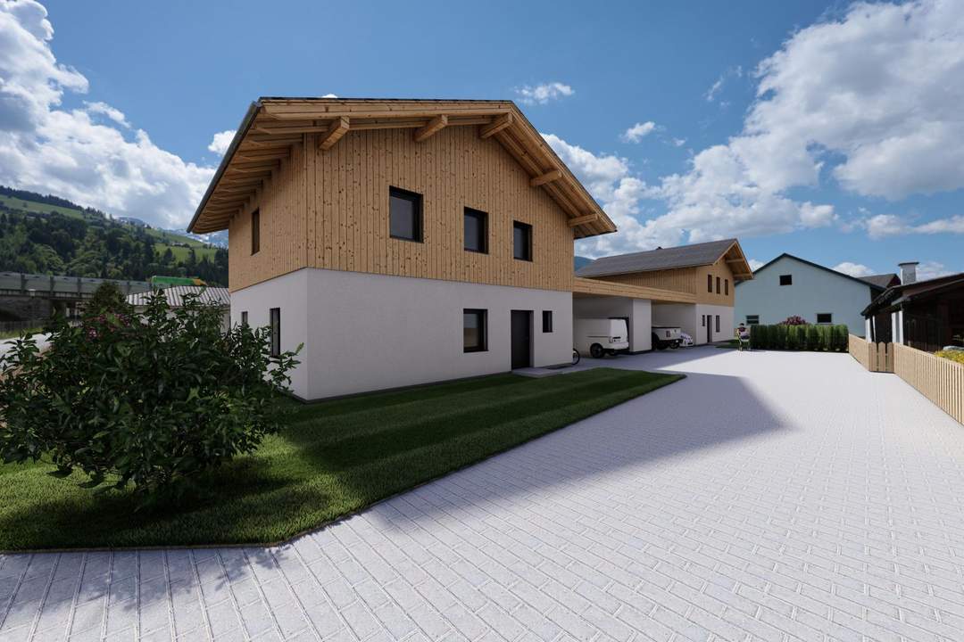 ein CHALET IDEAL ZUR TOURISTISCHEN VERMIETUNG - über einen Wohnhaus-Neubau in Aich