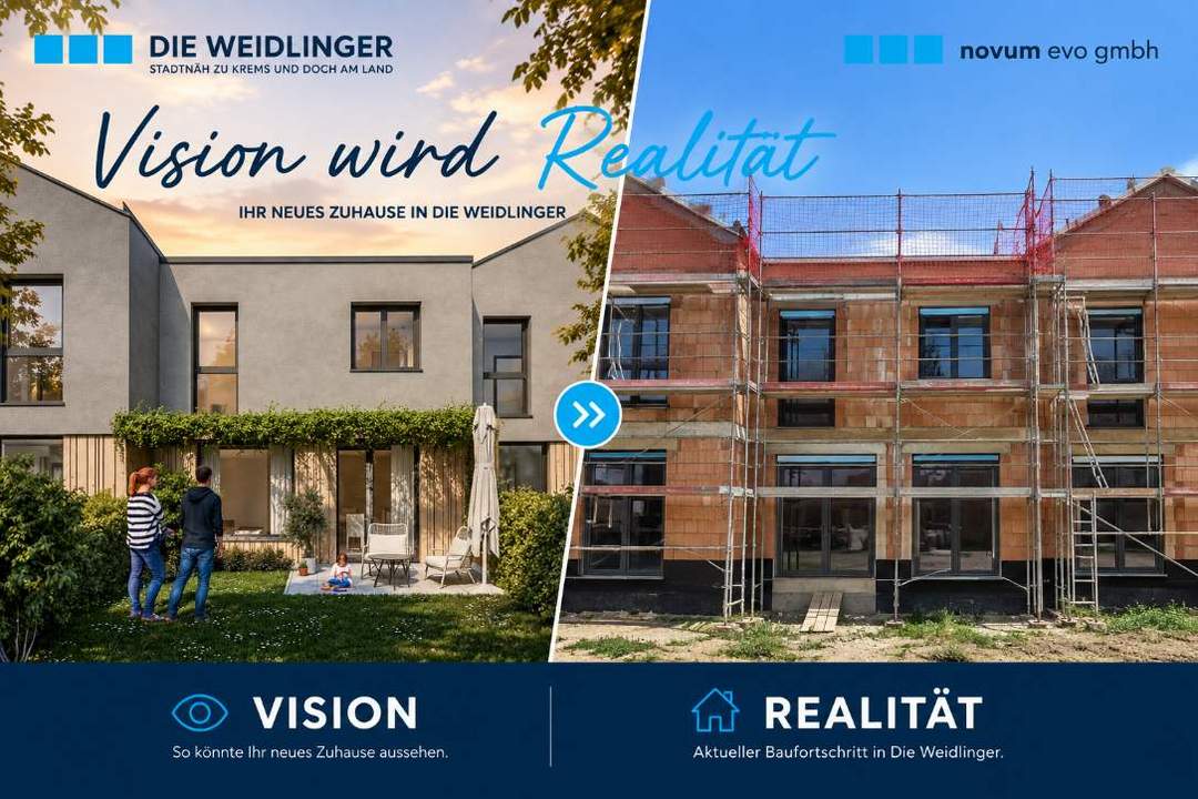 DIE WEIDLINGER - Stadtnah zu Krems und doch am Land - Haus 11 - Schlüsselfertig
