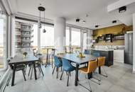 Wunderbar möbliertes Apartment mit Prater-Blick: Concierge, Lounges, Pool am Dach, Shops uvm.