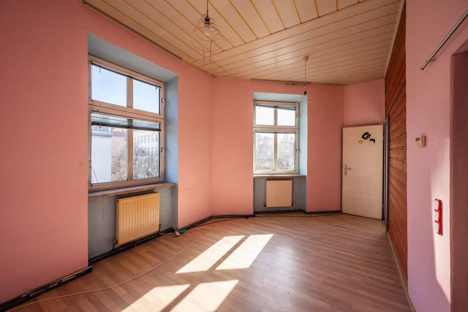 ++NEU++ Sanierungsbedürftige 2 Zimmer Altbauwohnung mit viel Potenzial., Wohnung-kauf, 168.900,€, 1100 Wien 10., Favoriten
