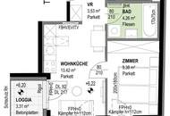 ERSTBEZUG mit Loggia | 3. OG | 2-Zimmer Neubau | Ost-Ausrichtung | Fernwärme | Fassadenbegrünung | TG-Stellplatz optional | Nachhaltiges Wohnbauprojekt