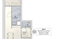 Südseitiger Eigengarten | Erstbezug | 2 Zimmer-Gartenwohnung | ruhiger Innenhof | Luftwärmepumpe | optionaler Tiefgaragenplatz