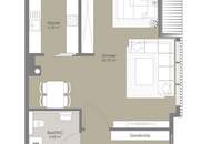 Helle Dachgeschosswohnung | Einbauküche | ruhige Hoflage | nähe Westbahnhof