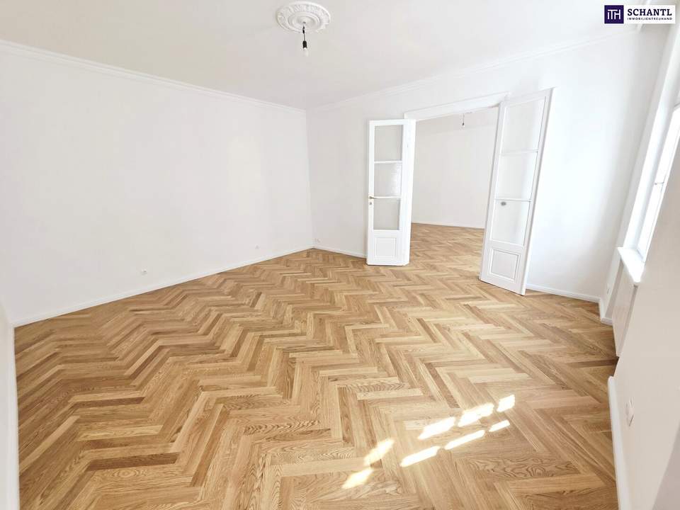 Altbau zum Verlieben - Flügeltüren, Ruhelage und Josefstadt-Flair! Sanierte 2-Zimmer Wohnung mit Seltenheitswert im Lieblingsbezirk!