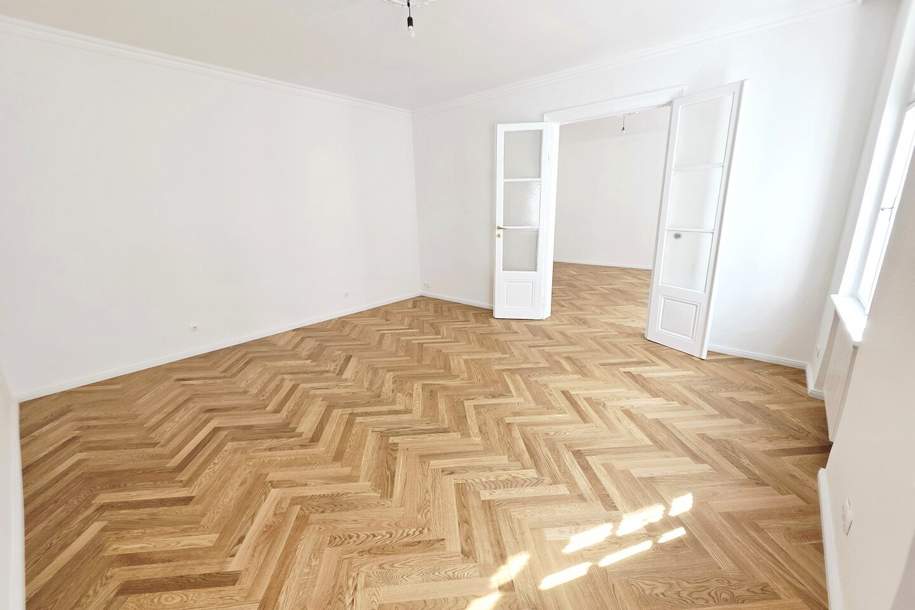 Altbau zum Verlieben - Flügeltüren, Ruhelage und Josefstadt-Flair! Sanierte 2-Zimmer Wohnung mit Seltenheitswert im Lieblingsbezirk!, Wohnung-kauf, 569.000,€, 1080 Wien 8., Josefstadt
