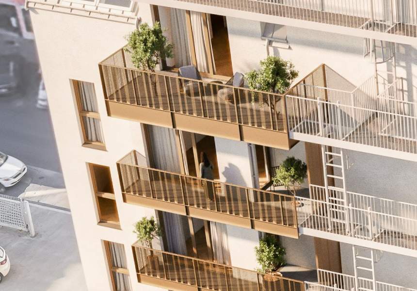 Investitionschance: 2-Zimmer-Neubau mit Außenbereich