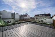 Top-Penthouse am Naschmarkt mit spektakulärer Dachterrasse und atemberaubendem Blick über Wien