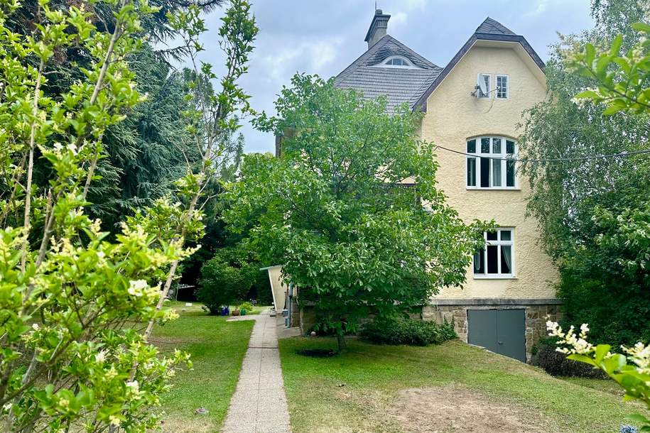 ALTBAUVILLA GRINZING MIT GROSSEM GARTEN, Haus-miete, 5.000,00,€, 1190 Wien 19., Döbling