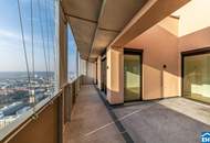 Penthouse im 34. Stock des Q-Tower mit Weitblick