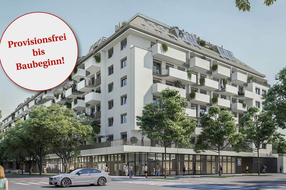 PROVISIONSFREI - Modernes wohnen am Donauufer!, Wohnung-kauf, 225.000,€, 1200 Wien 20., Brigittenau