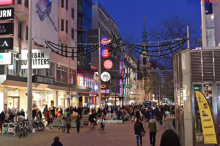 Attraktives Geschäftslokal mit sehr guter Sichtbarkeit und hoher Fußgängerfrequenz, Gewerbeobjekt-miete, 73.936,00,€, 1070 Wien 7., Neubau
