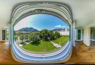 V E R K A U F T ! Exklusives Wohnen im Herzen von Bad Ischl – Wunderschöne Eigentumswohnung am Traunfluss mit zwei Loggien, Atelier &amp; Stellplatz