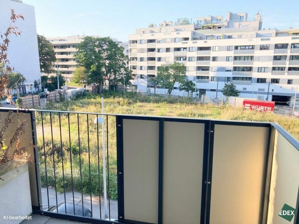 Stützkühlung für angenehmes Raumklima I Schöner 2-Zimmer-Neubau in U-Bahnnähe (U3)