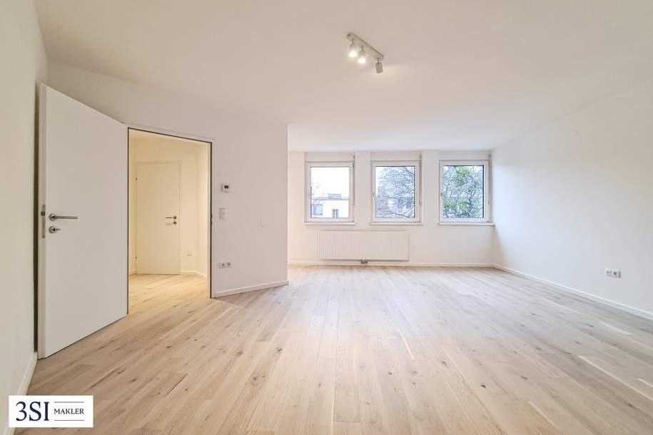 Parkblick im Herzen Döblings - Sonnige Neubau-Garçonnière im 4 Stock, Wohnung-kauf, 269.000,€, 1190 Wien 19., Döbling