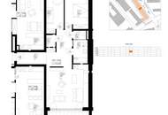 Großzügige 3 Raum - Wohnung mit großer Sonnenloggia, inklusiver modernster Energiegewinnung für höchsten Wohnkomfort