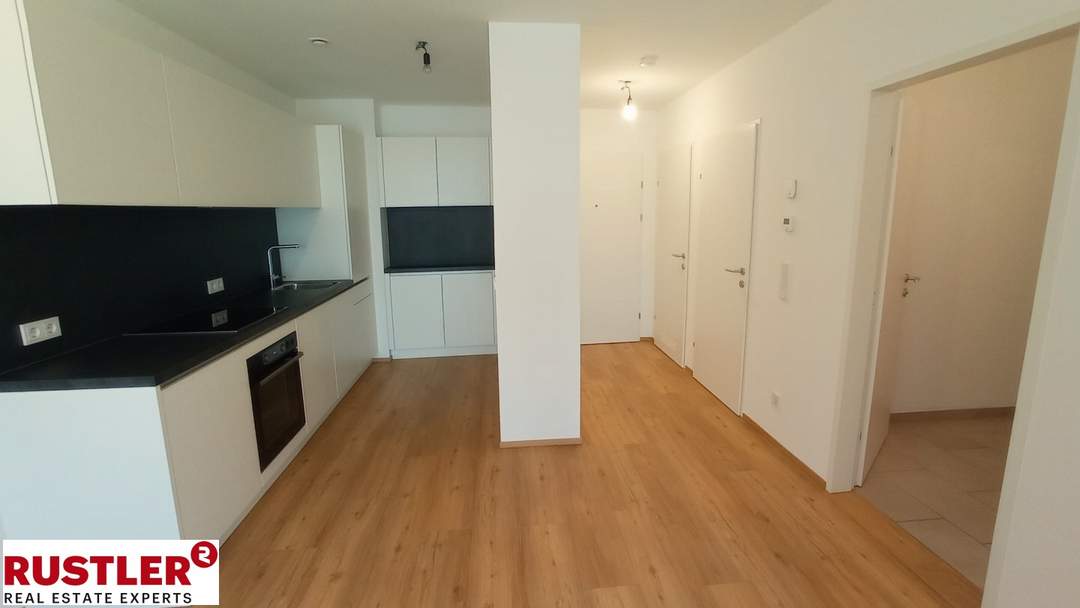 Modern, Neu, Zentral, 2 Zimmer Mietwohnung + Loggia in Linz