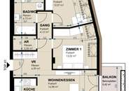 Stilvolle 3-Zimmer-Wohnung mit außergewöhnlichem Grundriss und großzügigem Wohnbereich