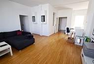 TERRASSENHIT, U1-NÄHE, 84 m2 Dachgeschoß mit 30 m2 Terrasse, 2 Zimmer, Wohnküche, 2 Bäder, Parketten, Viktorgasse
