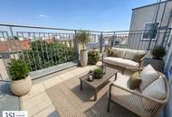 Eine Dachterrasse der Sonderklasse - Lichtdurchflutete 3-Zimmer-DG-Wohnung - in ruhiger Seitenstraße des 12. Bezirks