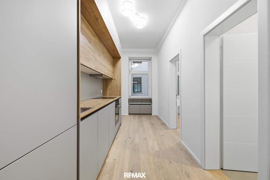 Erstbezug nach Generalsanierung: Hochwertige 2-Zimmer-Wohnung in ruhiger Bestlage des 2. Bezirks!, Wohnung-kauf, 259.000,€, 1020 Wien 2., Leopoldstadt