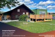 Holzhaus in Waldrandlage – absolute Ruhelage mit Dorfnähe und modernem, belagsfertigem Zubau