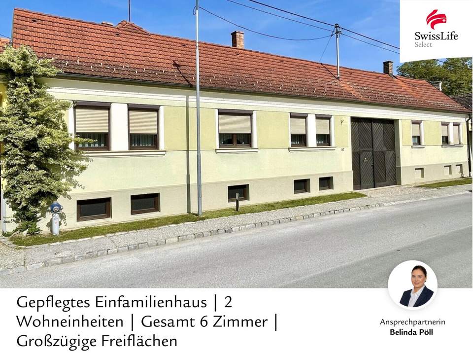 Gepflegtes Einfamilienhaus 4 Zimmer | Nebengebäude 2 Zimmer | Großer Garten | Schuppen und Werkstatt