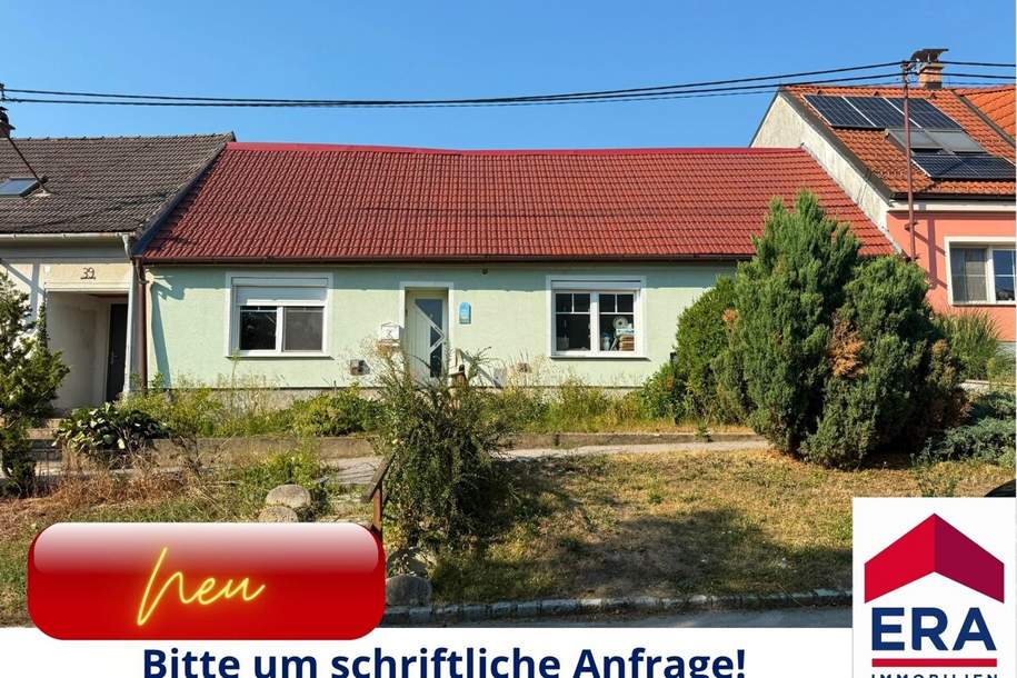 Historisches Bauernhaus mit großem Grundstück, Innenhof und ca. 320 m² Neben- & Stellflächen, Haus-kauf, 143.000,€, 2164 Mistelbach