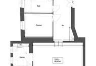 Exklusive 2-Zimmer-Wohnung im begehrten Cottageviertel