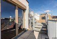 DACHTERRASSE mit spektakulärem Fernblick | DG-Maisonette Nähe Alte Donau | Erstbezug | Teils hofseitig | Fernwärme | TG-Stellplatz optional | Ideal für Anleger oder Eigennutzer | Nachhaltiges Projekt