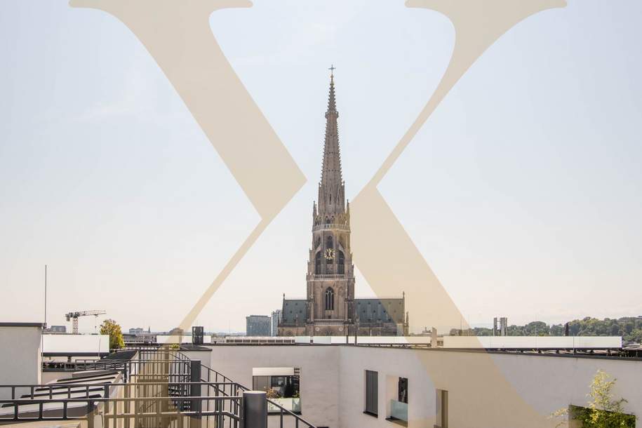 Erstklassige 2-Zimmer-Maisonettewohnung inkl. Dachterrasse in Linzer Bestlage an der Promenade zu vermieten!, Wohnung-miete, 1.612,27,€, 4020 Linz(Stadt)