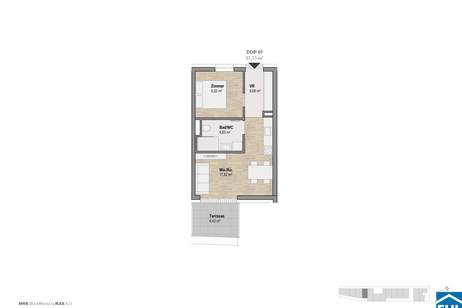 Moderne Wohnqualität in Geidorf: UrbanGreenGeidorf – Ihr neues Zuhause, Wohnung-kauf, 199.305,€, 8010 Graz(Stadt)