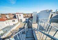 Lichtdurchflutete 4-Zimmer Maisonette-Penthouse Wohnung mit Weitblick und Terrassen!