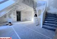 Dachgeschosswohnung in Fertigstellung | Wohnen auf 2 Etagen mit 2 Freiflächen | Bestage Meidlings