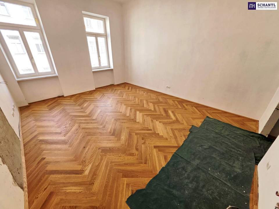 Saniertes Schmuckstück in ruhiger Seitengasse! Perfekt aufgeteilte 2-Zimmer + Grüner Innenhof + Ruhelage + Schönes Altbauhaus + TOP Infrastruktur und Anbindung! Jetzt zugreifen!